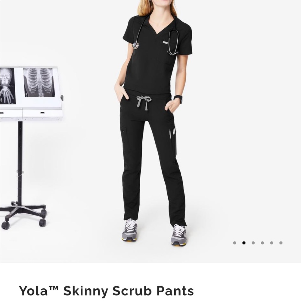 Figs Yola Skinny Scrub Pants
